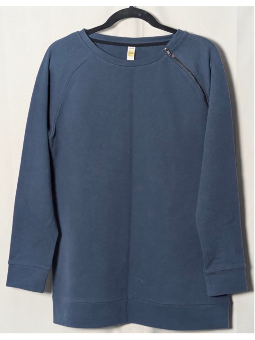 Lolë Blue Asymmetrical Zip Pullover Sweatshirt Women’s Large
